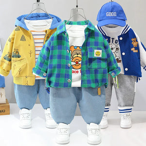Mini Fashion™ - Kleinkind & Abenteuer - 3-teiliges Bekleidungsset