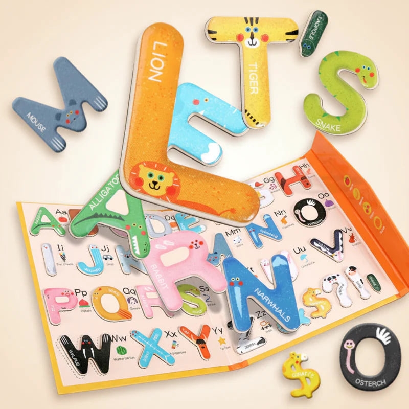 LittleSpeller – Kreativ & Lehrreich – Alphabet-Puzzlebuch