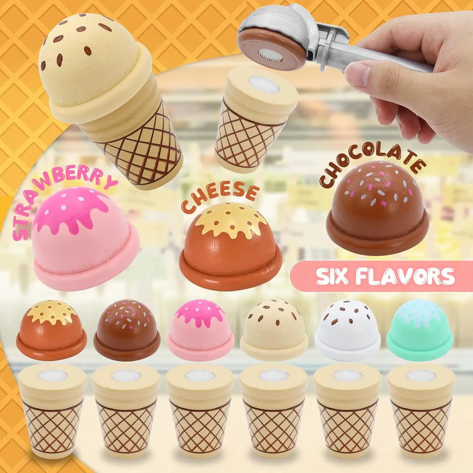 Ice Cream Playset™ - Kreativ und lehrreich - Eiscreme-Spielset