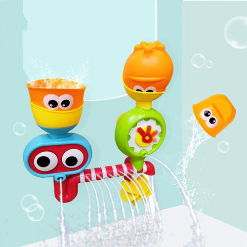 Waterwheel Fun™ – Drehen & Planschen Wasserspaß - Baby Badespielzeug