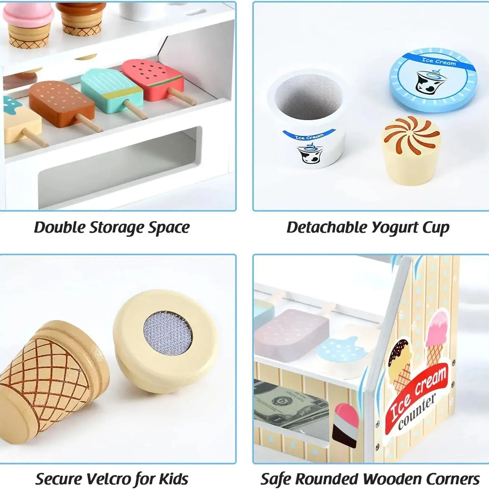 Ice Cream Playset™ - Kreativ und lehrreich - Eiscreme-Spielset