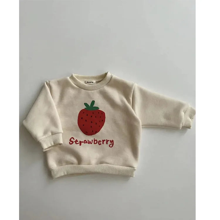 Mini Fashion™ - Erdbeer-Pullover