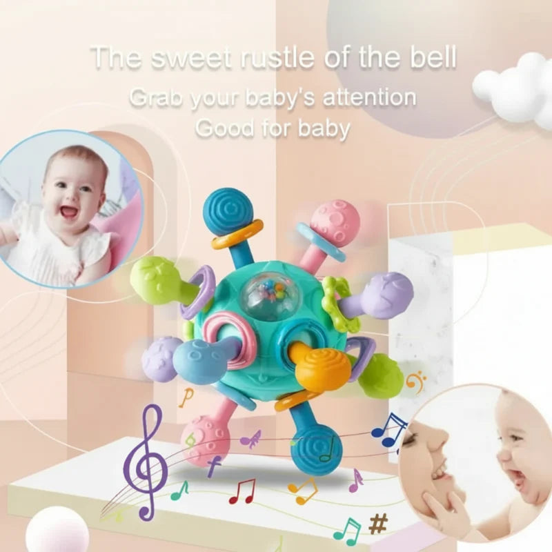CalmChew – Weich & sicher – 3-in-1-Silikon-Beißring