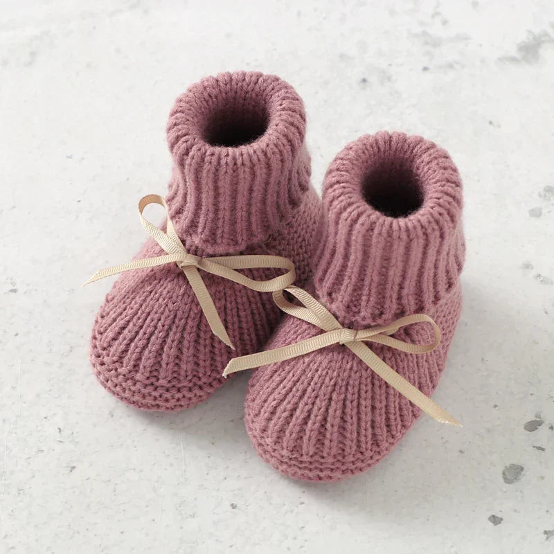 Booties & Mittens – Blødt & varmt – sæt med handsker og tøfler