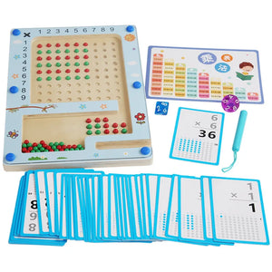 Bead Puzzle™ – Labyrinth Spaß Sortieren - Magnetische Holzkugeln Puzzle