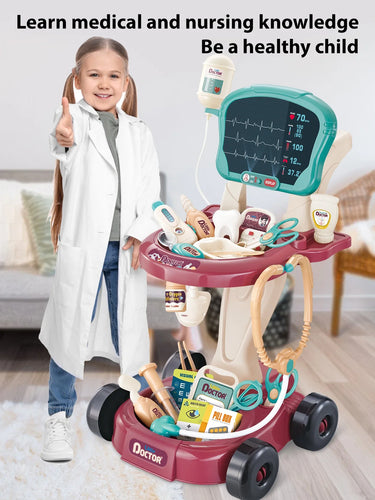Mini Medic - Vorsichtig und klug - Arztwagen-Spielzeug-Set