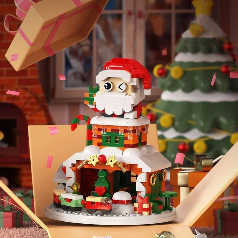 HolidayBlocks – Munter & dekorativ – Jul Mini-byggeklodser