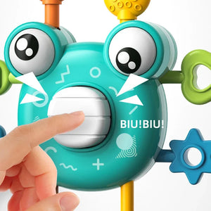 Crab Pull Toy™ – Greif- und Ziehspaß – Krabbe Sensorisches Zahnungsspielzeug