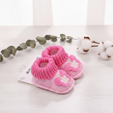 Mini Fashion – Strikket babysko (3-6 måneder)