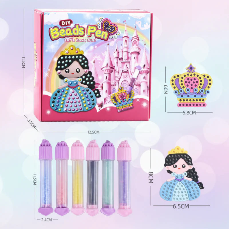 SparklePen – Kreativ & Niedlich – DIY-Perlen-Set