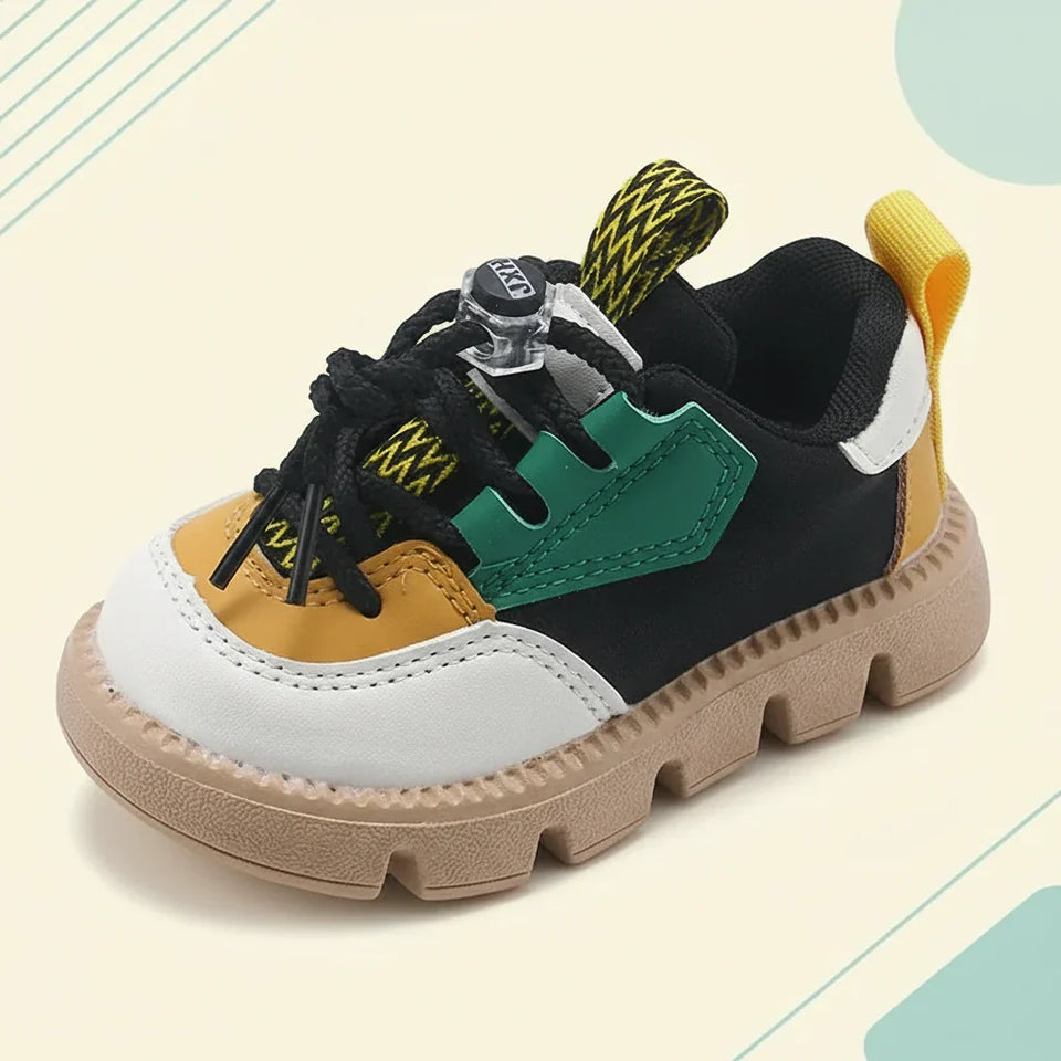 KidoStep – Bløde og praktiske – Robuste børnesneakers med tyk sål