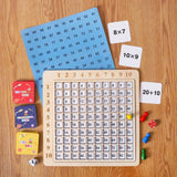 Woods™ - Multiplikation gennem leg - Matematisk brætspil