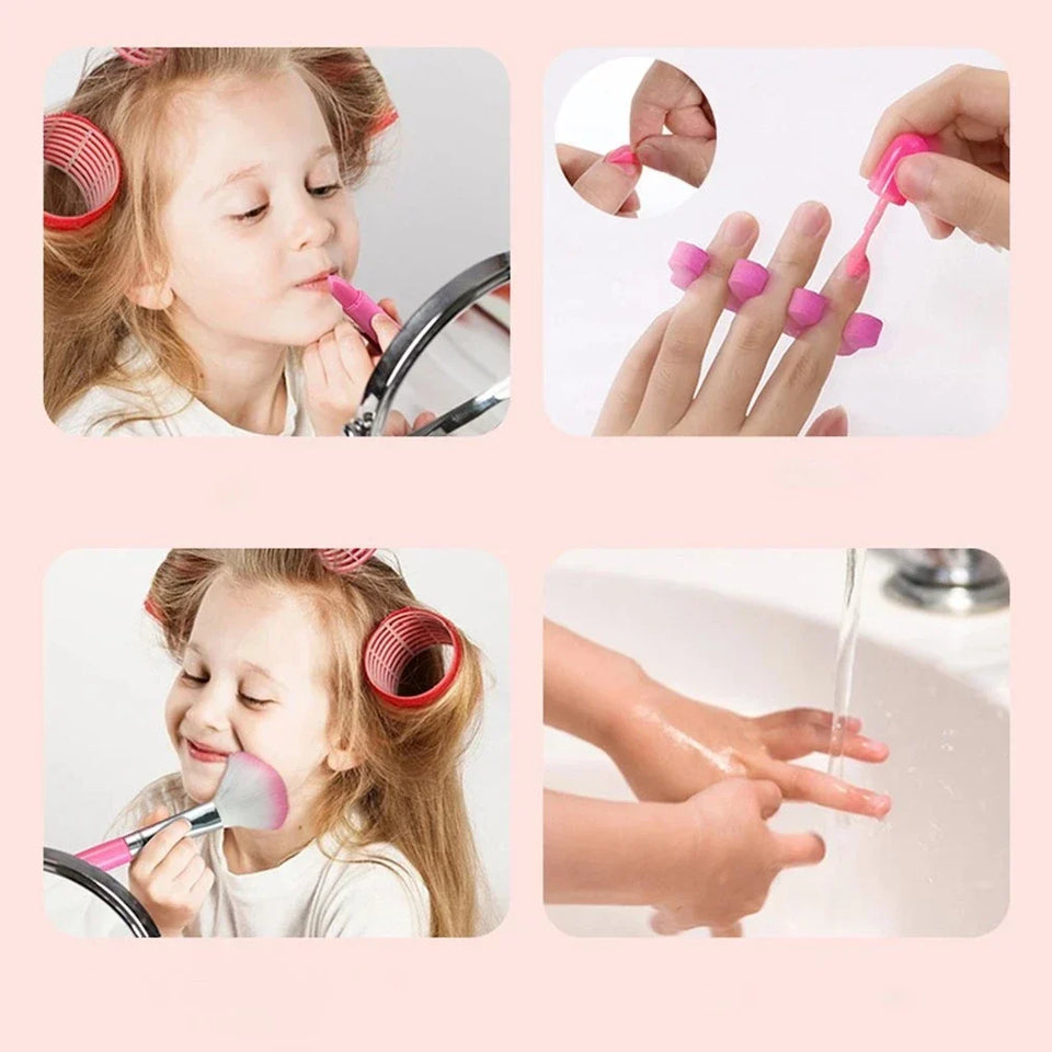 Princess Make-up Set™ - Glamour og Sjov - Sminkesæt til børn
