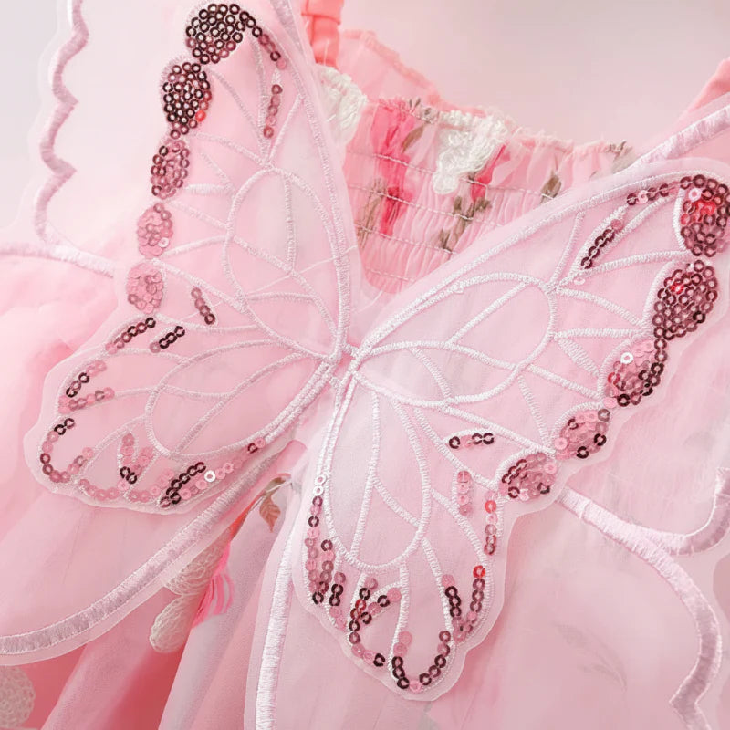 Girls Butterfly Dress – Süß & luftig – Kinderkleid