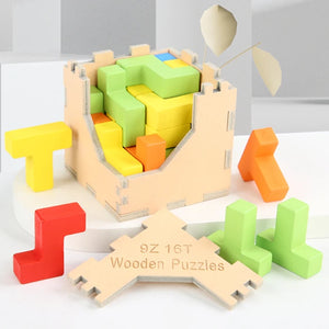 Woods™ - Zug um Zug Spaß - 3D Tetris Puzzle