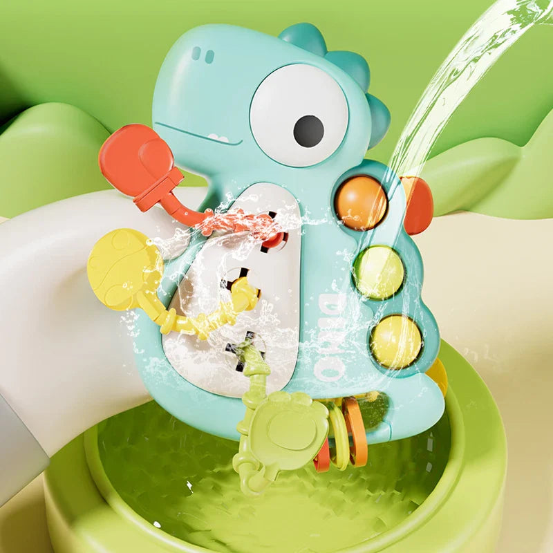 BabyDino – Verspielt & Beißbar – Sensorisches Ziehspielzeug