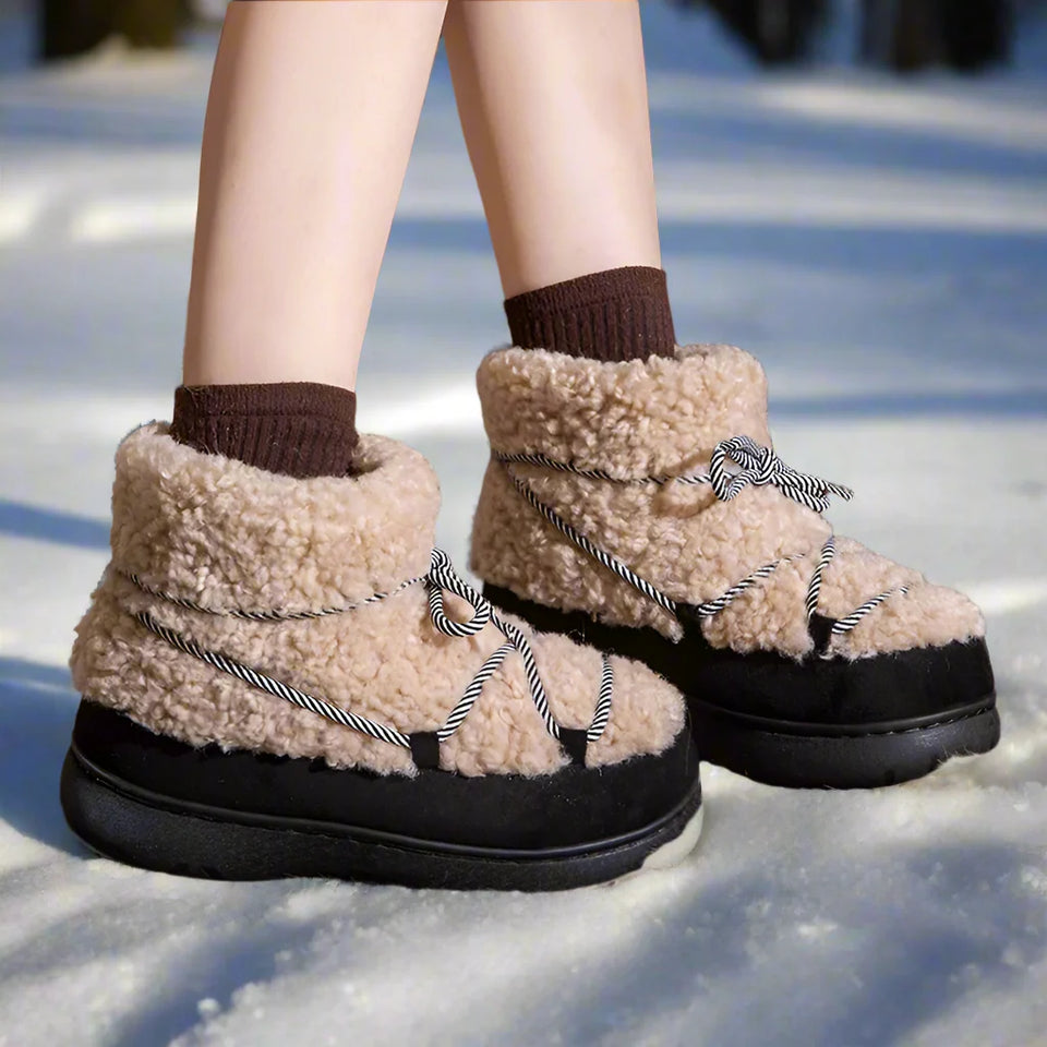FurStep – Bequem & stilvoll – Winterstiefel mit warmem Fellfutter