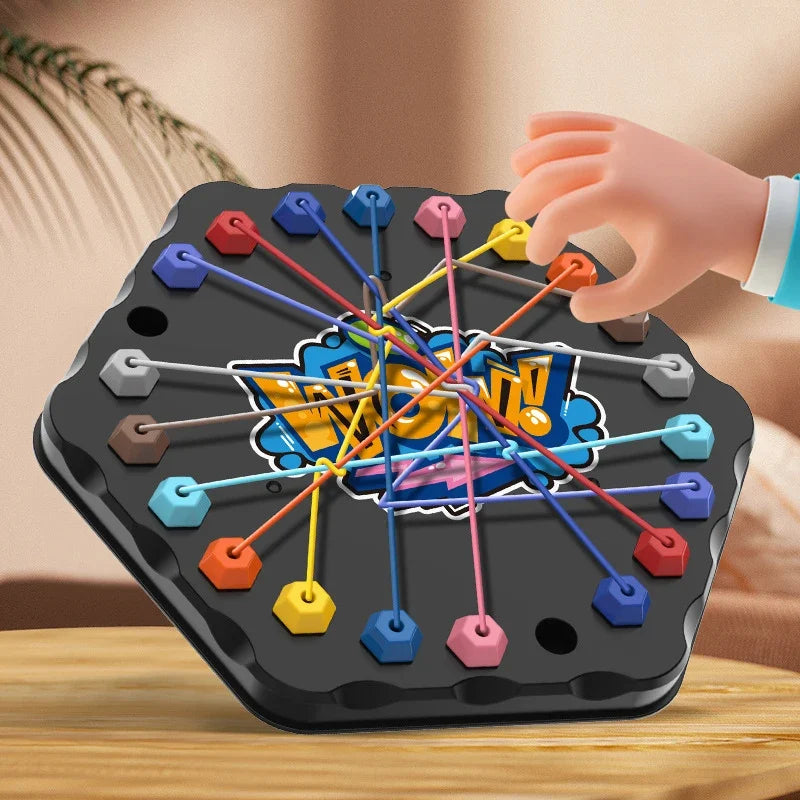 Color Rope Logic Game – Denken & Interaktiv – Brettspiel