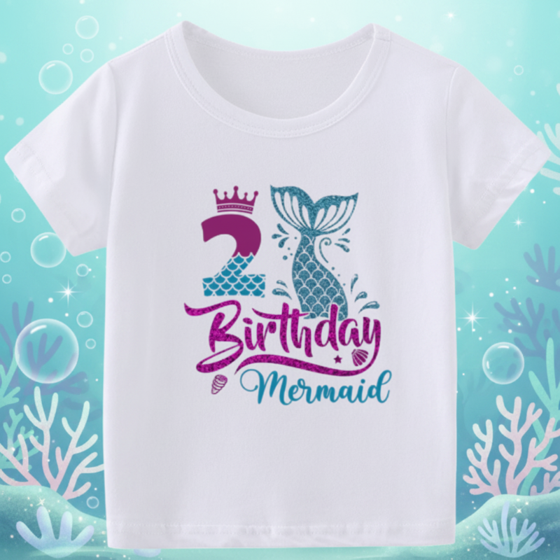 Birthday Graphic Tee – Niedlich & Luftig – Kinder-T-Shirt zum Geburtstag