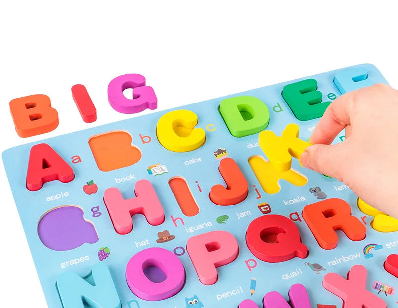 SmartBoard – Farverigt og lærerigt – Montessori tal- og bogstavpuzzle