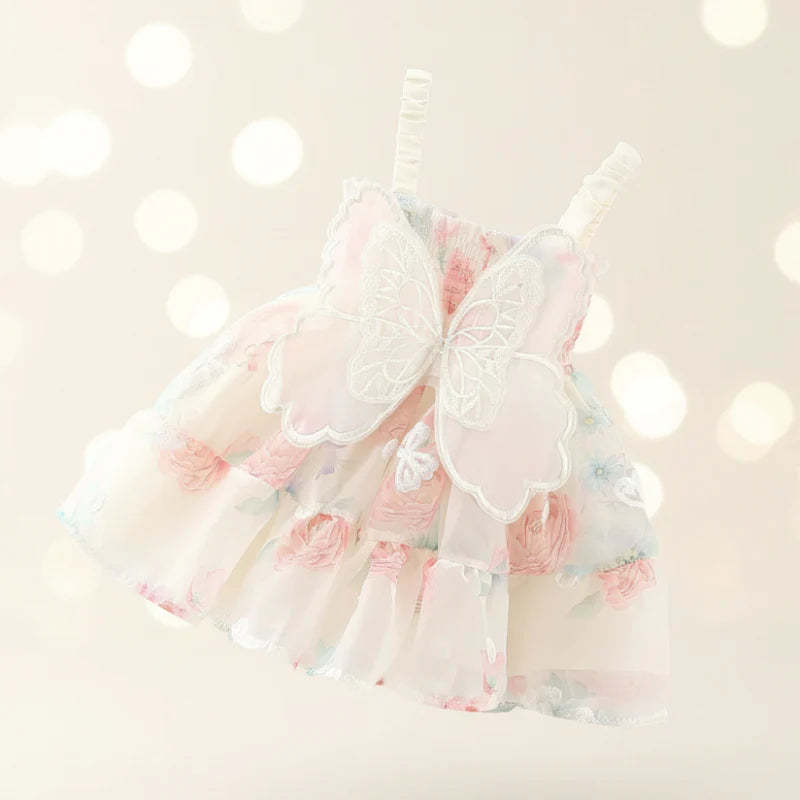 Girls Butterfly Dress – Süß & luftig – Kinderkleid