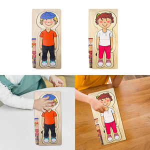 Woods™ - Anatomie-Abenteuer - Holzpuzzle