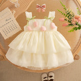 Tulip Mesh Dress – Elegant & Komfort – Kinderkleid