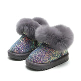 Mini Fashion™ - Warm & Stylisch - Glitzer Kinder Winterschuhe