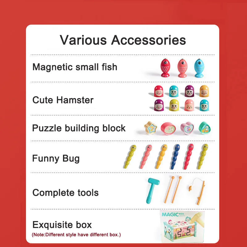 Montessori Hammering Toy – Motorik & Lernen – 8-in-1-Spielset