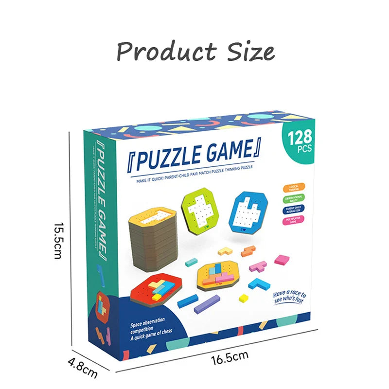 Colorful Tangram Puzzle™ - Kreativität und Lernen - Tangram-Puzzles