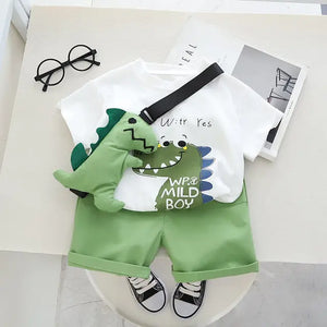 Mini Fashion™ - Dino Dash - Cooles Sommer-Set Jungen