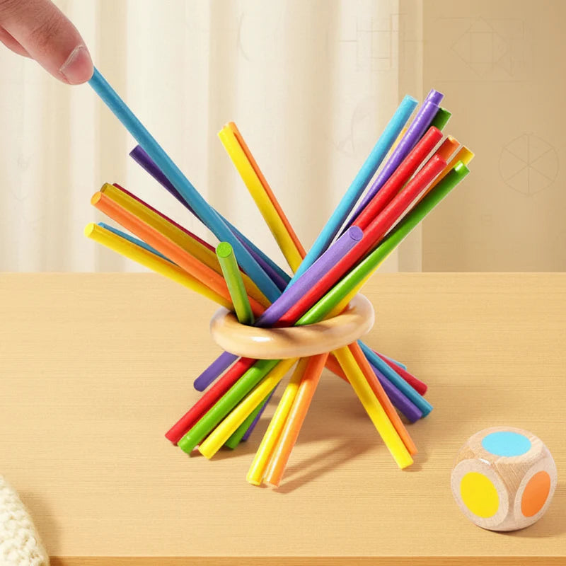 Wooden Stick Battle Game – Denken & Interaktiv – Strategisches Brettspiel