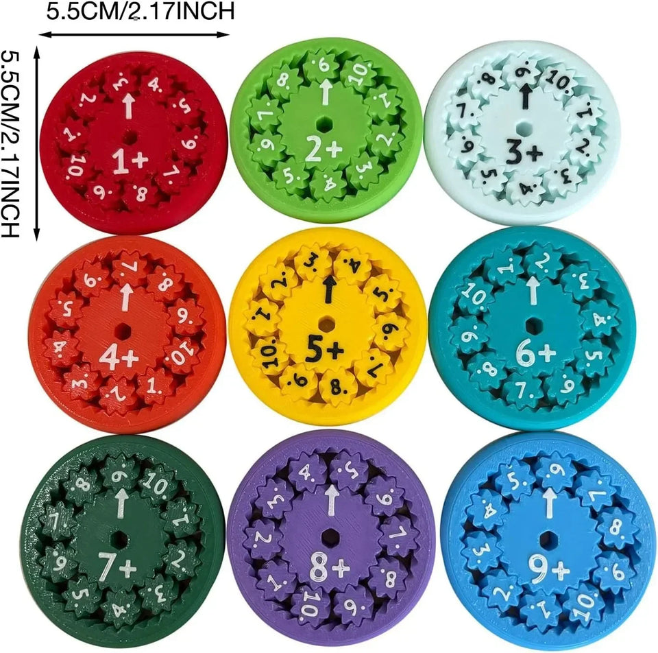 Whiz Spinner – Zählen & Rechnen – Rechnen Fidget
