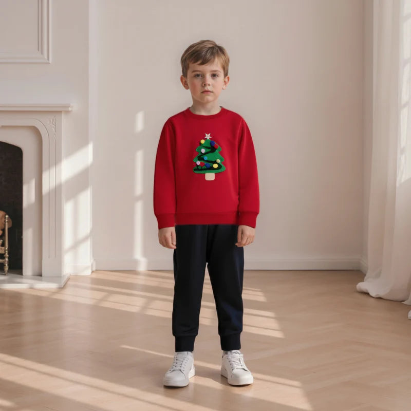 FrostyFit – Warm und gemütlich – Roter Weihnachtspullover