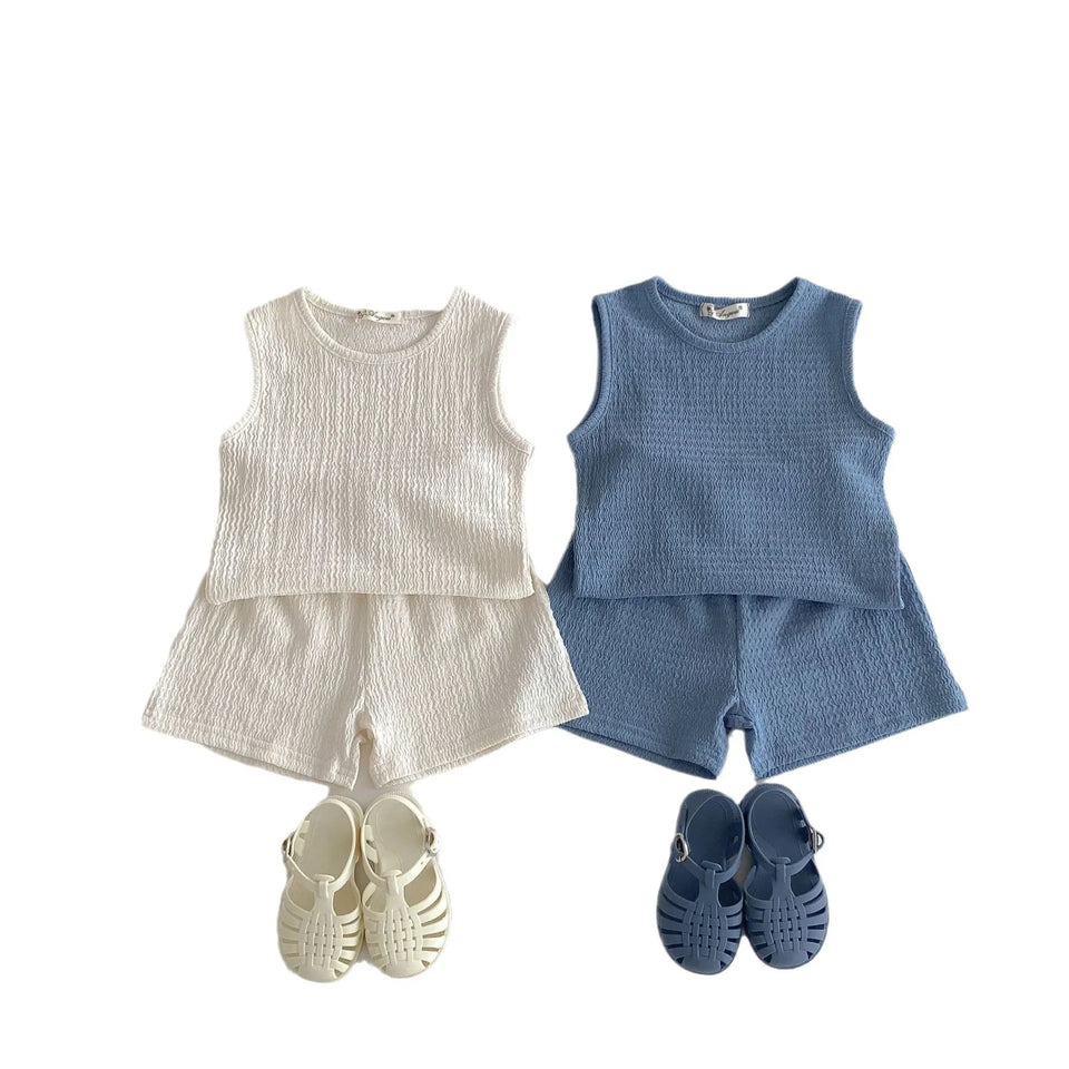 Mini Fashion™ - Frei und leicht - Baumwollkleid-Set