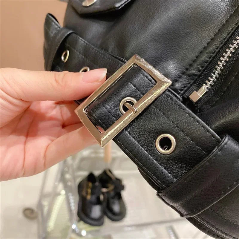 Girls Leather Jacket – Cool & stilvoll – Kinderjacke aus Leder