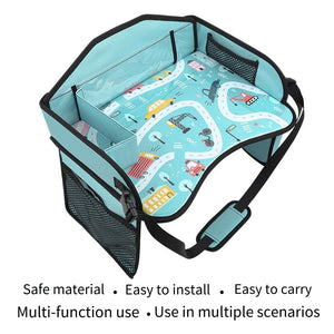 Portable Child Car Seat Table™ - Sicher & bequem - Tragbarer Kindersitztisch für das Auto