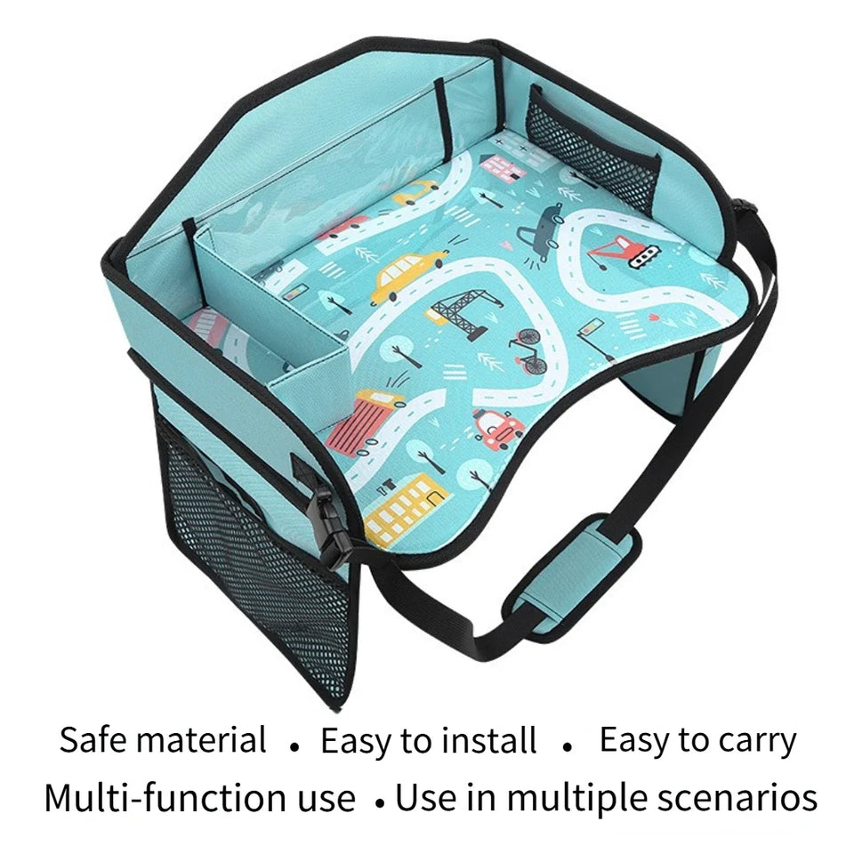 Portable Child Car Seat Table™ - Sicher & bequem - Tragbarer Kindersitztisch für das Auto
