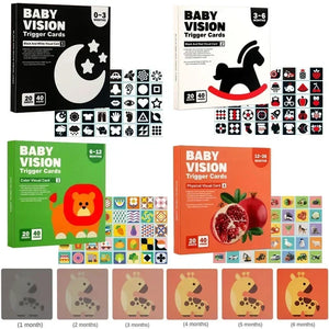 VisionBook – Lehrreich & informativ – Baby-Kognitionskartenbuch