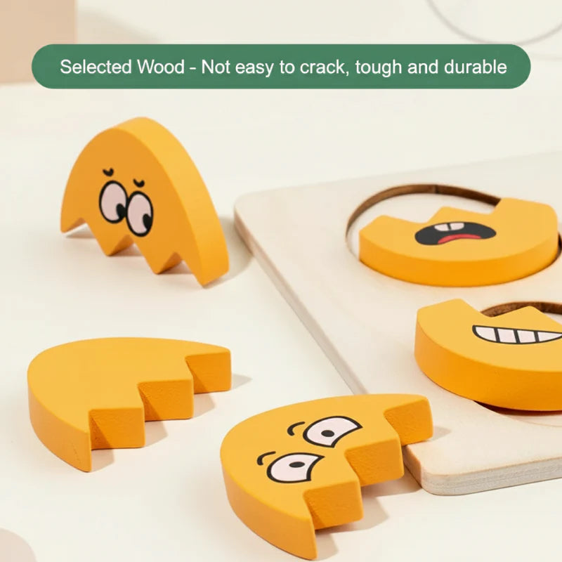 ExpressEggs – Umgang mit Emotionen lernen – Gesichtsausdruck-Puzzle