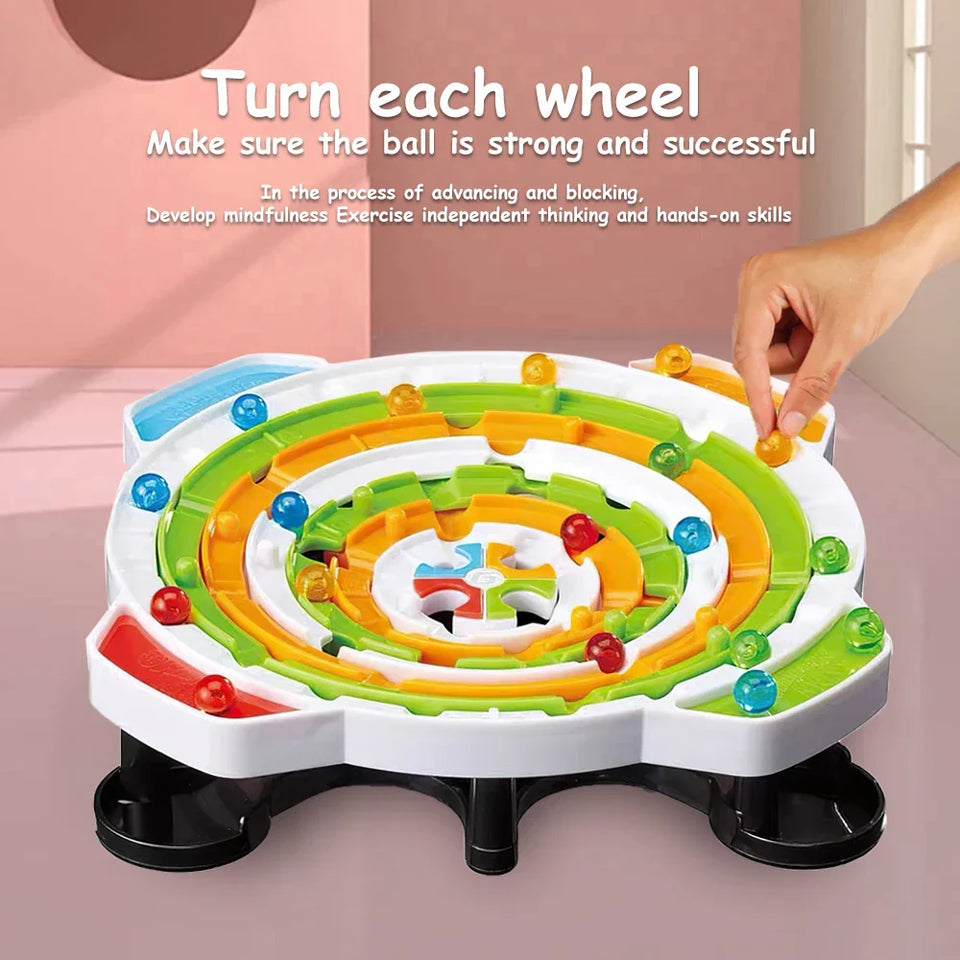 Round Ball Games™ – Intelligente hoveder – Strategisk Bal Puzzel Spel
