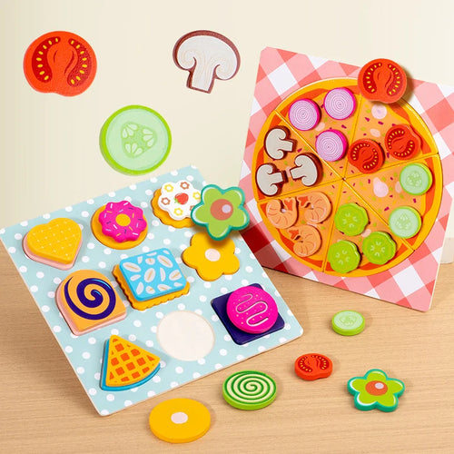 Woods™ - Kreativität und Motorik fördern - Pizza- und Keksset für Kinder