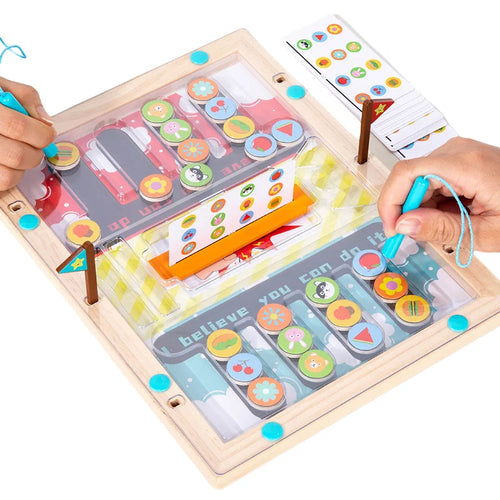 Magnetic Maze™ - Farbe & Koordination - Feinmotorisches Spielzeug