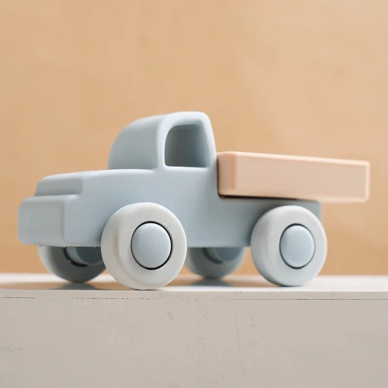 Mini Motion™ – Rollen und Beißen - Fahrzeugspielzeug aus Silikon