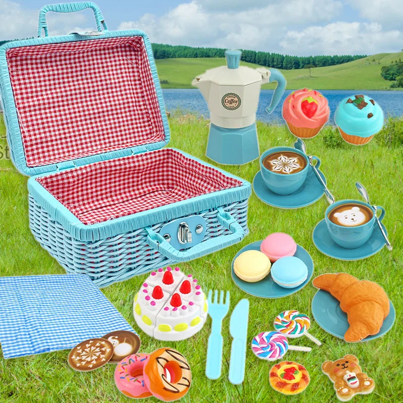 Tea Party Set – Süß & schick – Picknick-Spielzeug-Set
