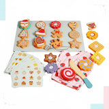 TinyKitchen – Kreativ & Verspielt – Holz-Kekse-Sortierspiel