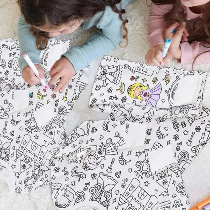 DIY Pajama Set™ – Farbe & Traum – Colours Kinder-Pyjama-Set