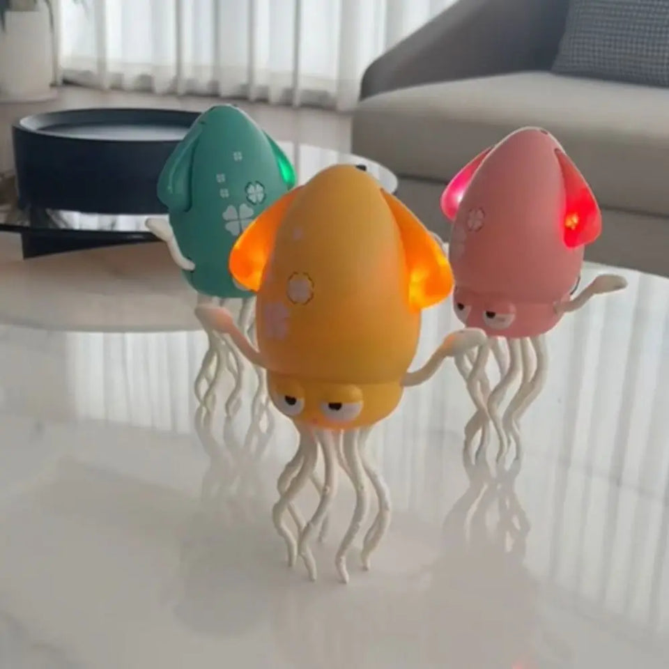 Dancing Octopus™ – Genopladning og leg – Dansende blæksprutte-lys