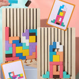 Puzzle Totem™ – Tænk og byg – Puslespil i træ