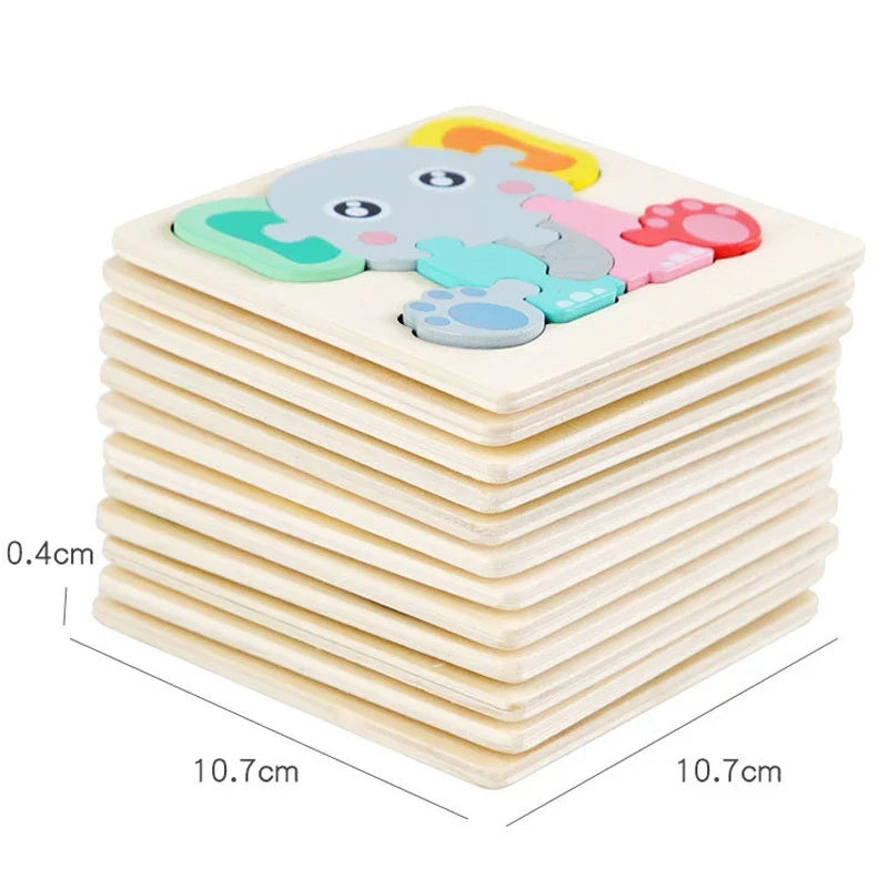 3D Wooden Puzzle™ - Legesyge puslespilseventyr - Puslespil